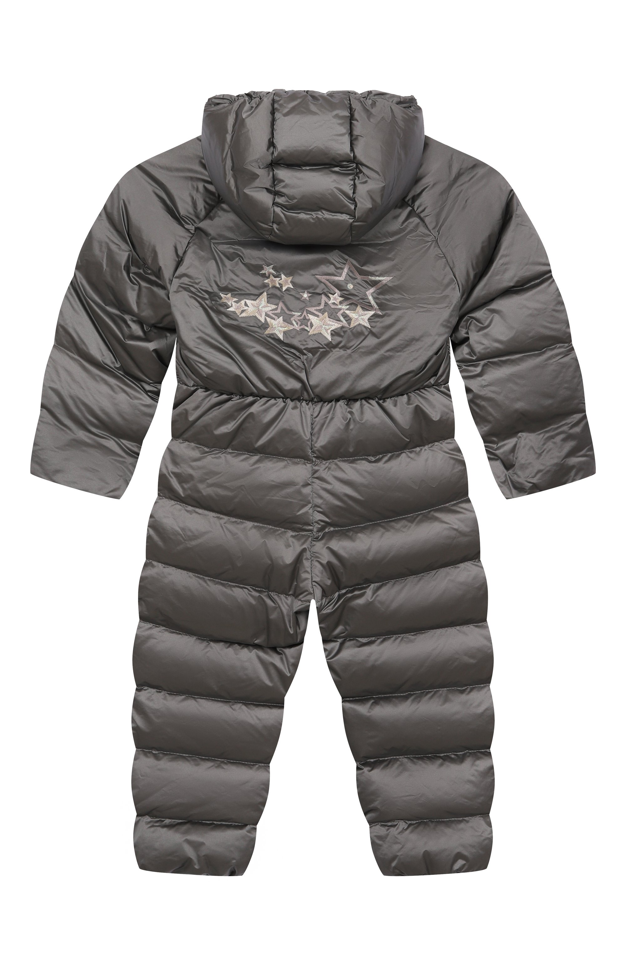 Пуховый комбинезон CHEPE серого цвета по цене 15000 руб., арт. 391399, фото 2 Пуховый комбинезон CHEPE, арт. 391399, фото 2
