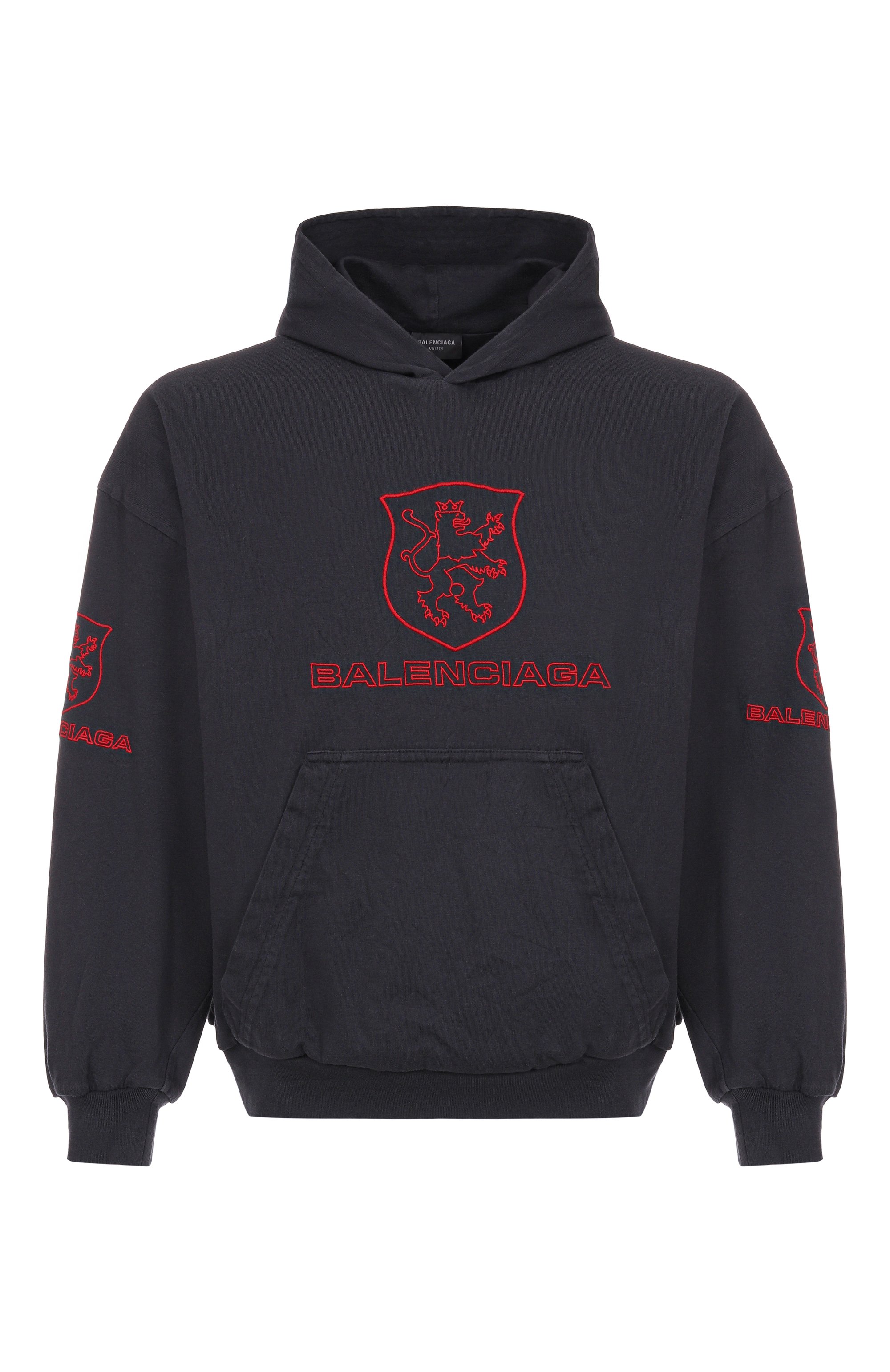 Хлопковое худи BALENCIAGA, арт. 807999/TRVR9, фото 1