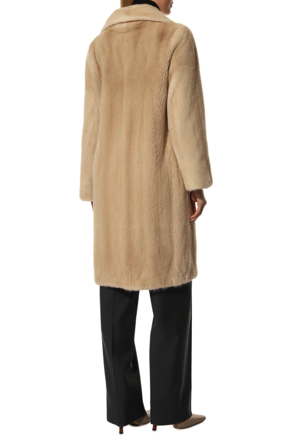 Шуба из меха норки GIULIA GURMAN, арт. 20542105, фото 4