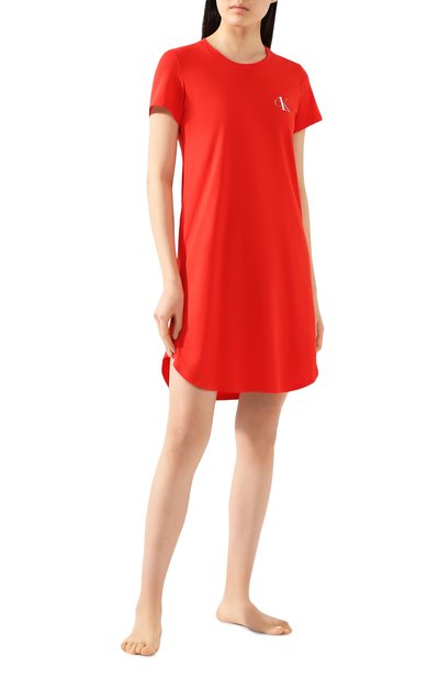 Хлопковая сорочка CALVIN KLEIN, арт. QS6358E, фото 2