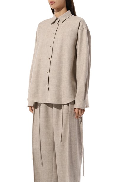 Шерстяная рубашка LE17SEPTEMBRE, арт. LS2479SH003EBE, фото 3