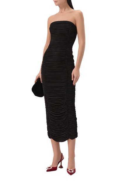 Текстильные туфли begum 95 AMINA MUADDI, арт. BEGUM MESH SLING 95MM/MESH, фото 2