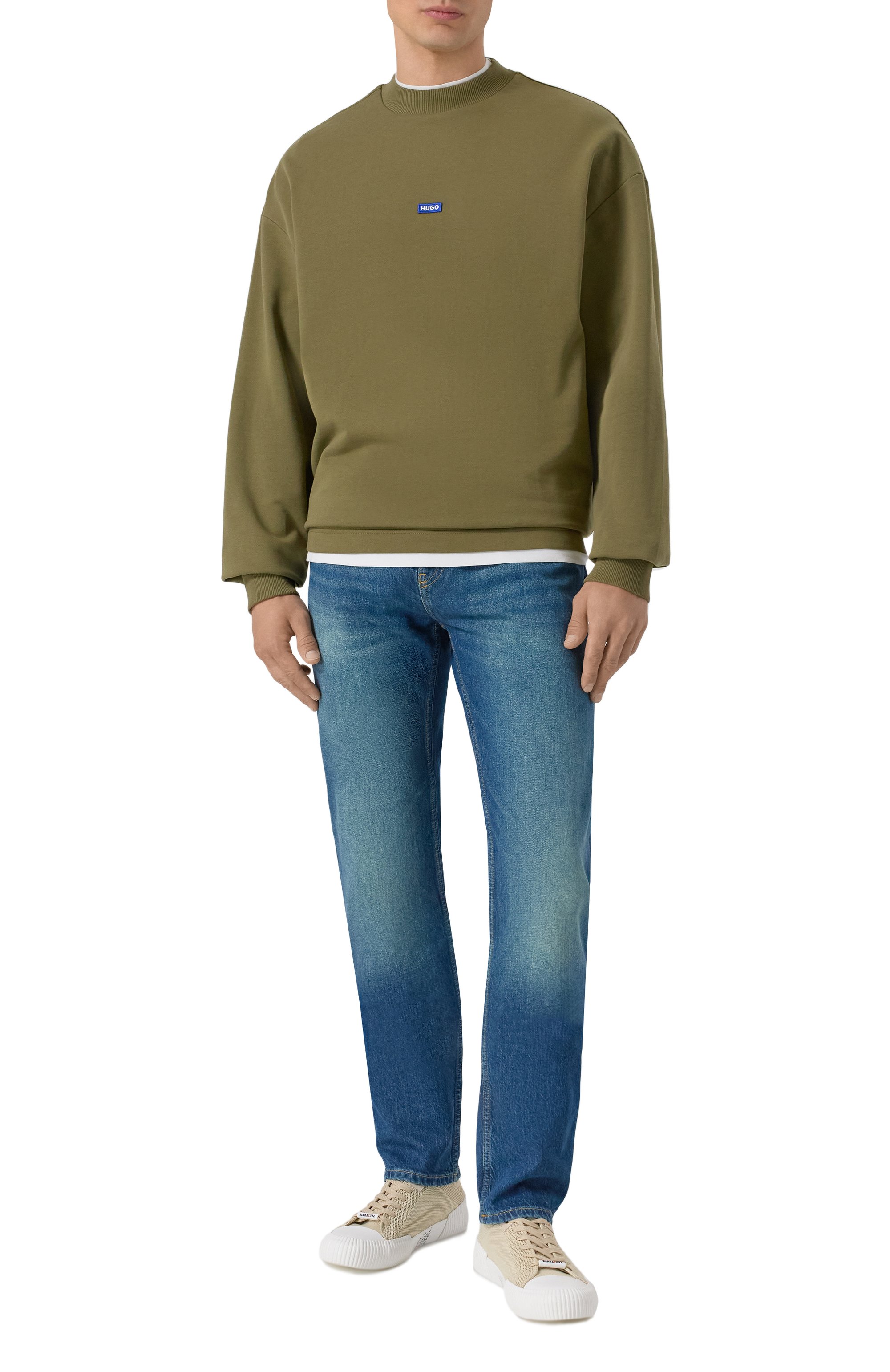 Хлопковый свитшот HUGO BLUE, арт. 50522359, фото 2