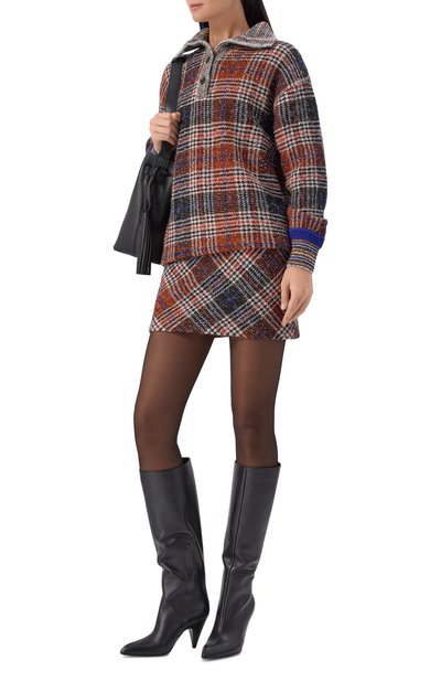 Кожаные сапоги beak 85 SERGIO ROSSI, арт. B13830/MMVN13, фото 3