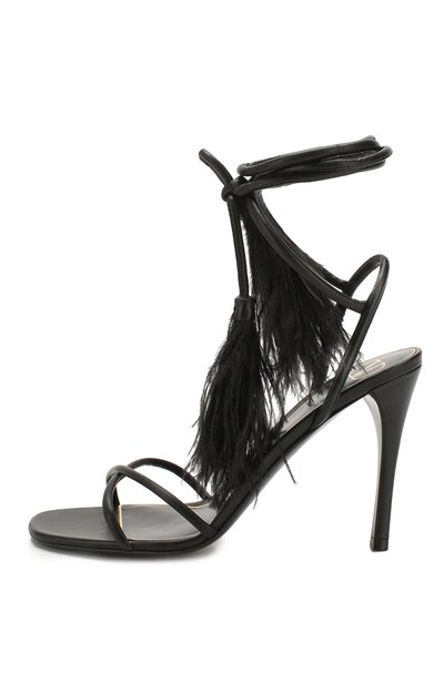 Кожаные босоножки rockstud flair VALENTINO, арт. TW0S0X92/MHW, фото 3