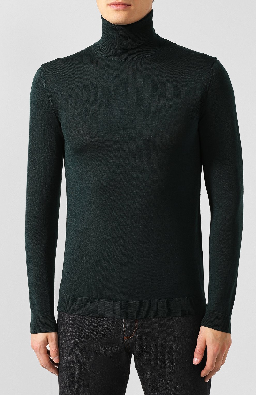 Водолазка из смеси шерсти и шелка DANIELE FIESOLI, арт. DF0040B, фото 3