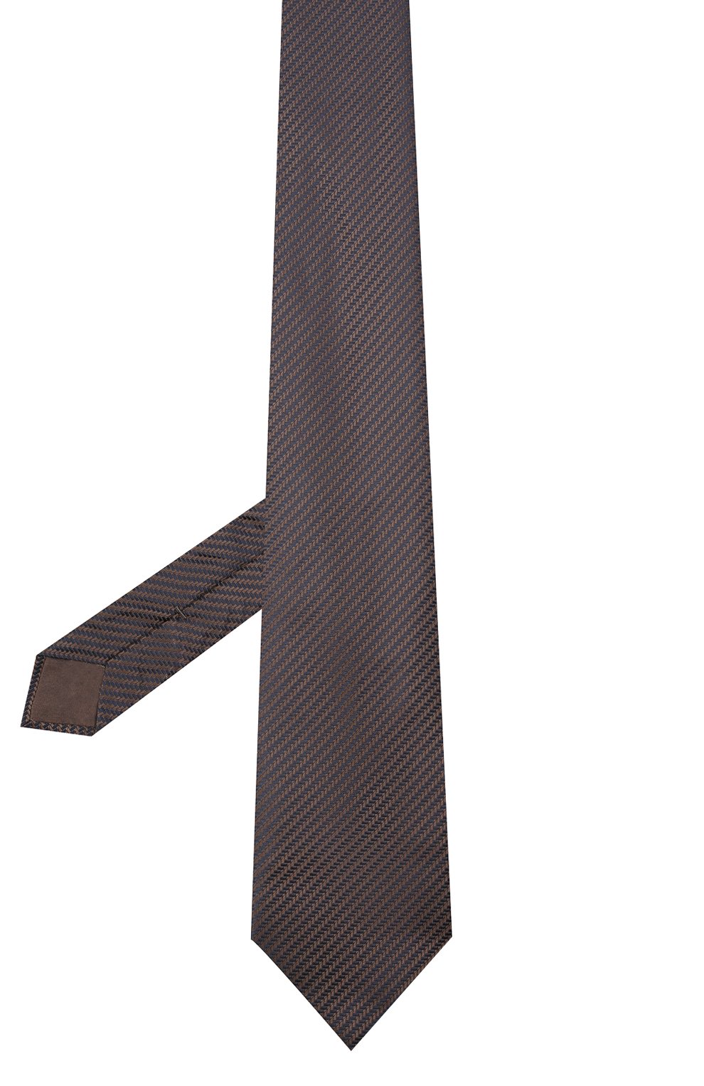 Шелковый галстук BRIONI коричневого цвета по цене 26950 руб., арт. 062I00/09440, фото 2 Шелковый галстук BRIONI, арт. 062I00/09440, фото 2