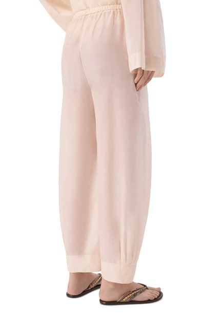 Брюки из хлопка и шелка 12 STOREEZ, арт. 137697, фото 4