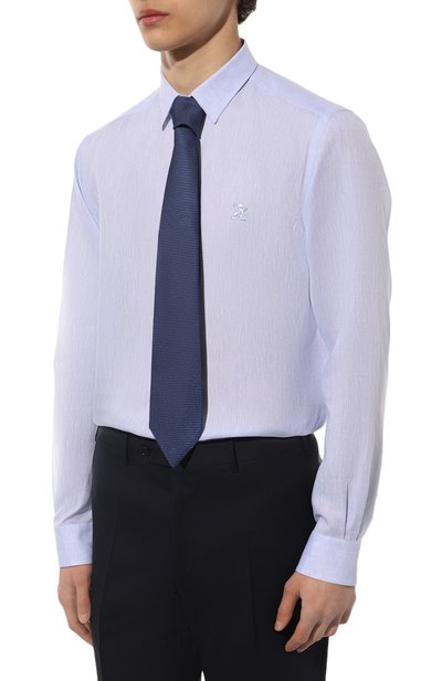 Льняная рубашка ZILLI, арт. MFZ-13092-346491/0001, фото 4