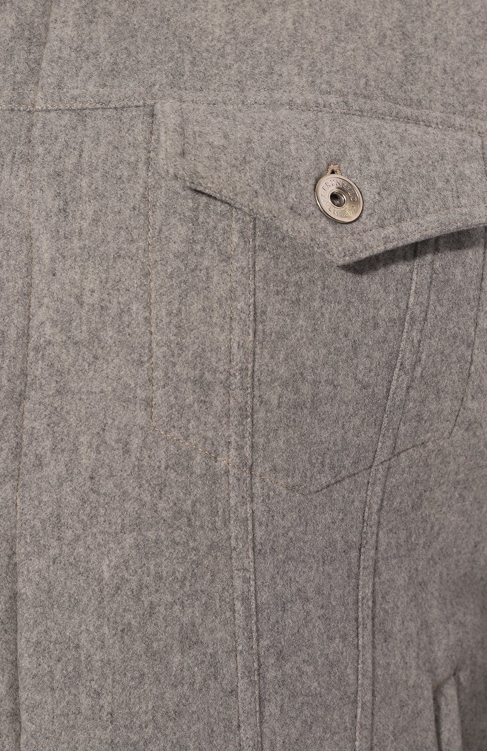 Утепленная куртка-рубашка BRUNELLO CUCINELLI, арт. MT4976880, фото 5