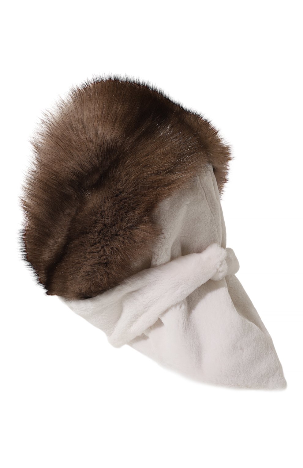 Меховая косынка из норки и соболя VICTORIA KUSENKOVA, арт. 041713631032, фото 3