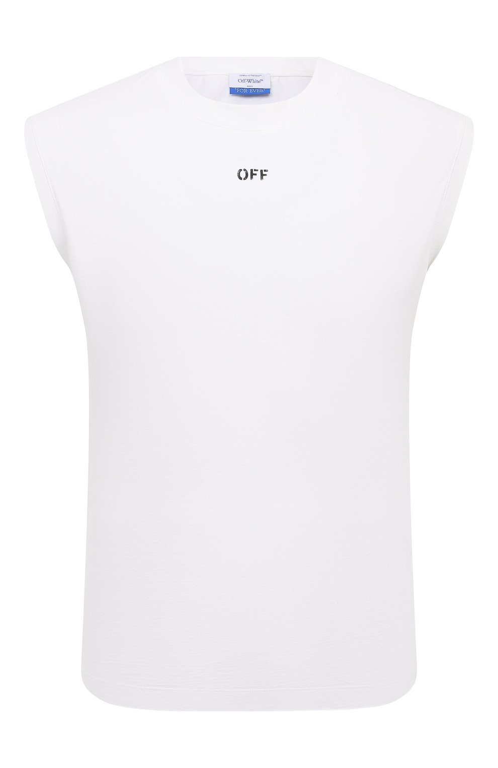 Хлопковая майка OFF-WHITE, арт. 0MAC027C99JER001, фото 1