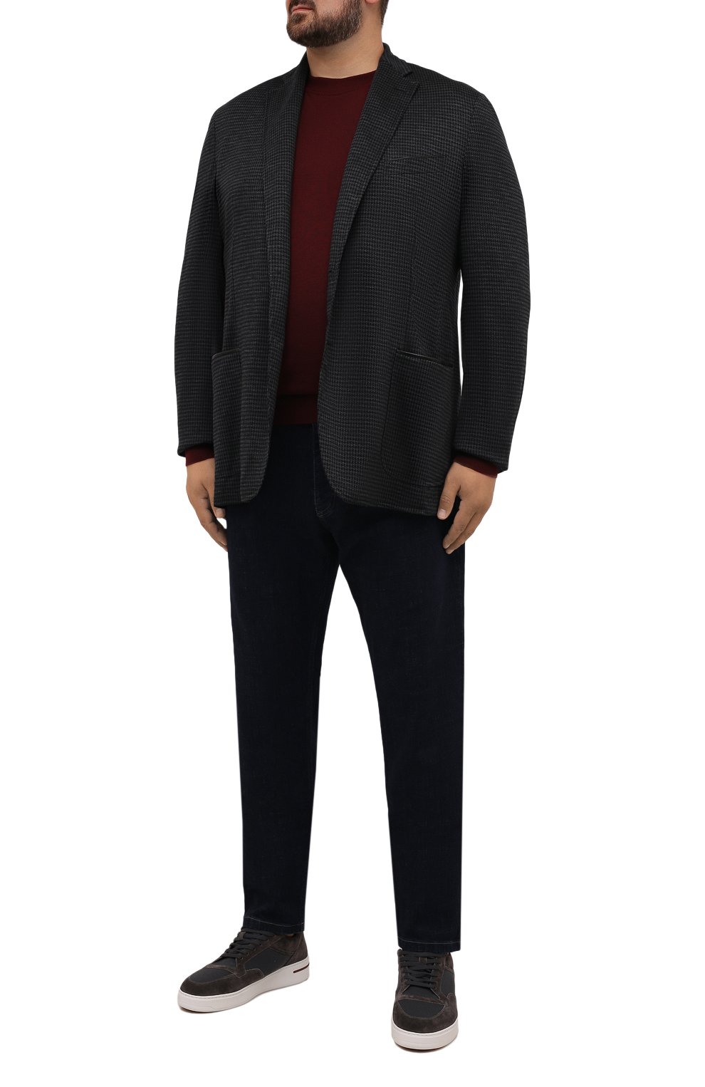 Шерстяной пиджак ZILLI темно-серого цвета по цене 499500 руб., арт. MNW-ECX3-1-F6693/0001/66-68, фото 2 Шерстяной пиджак ZILLI, арт. MNW-ECX3-1-F6693/0001/66-68, фото 2