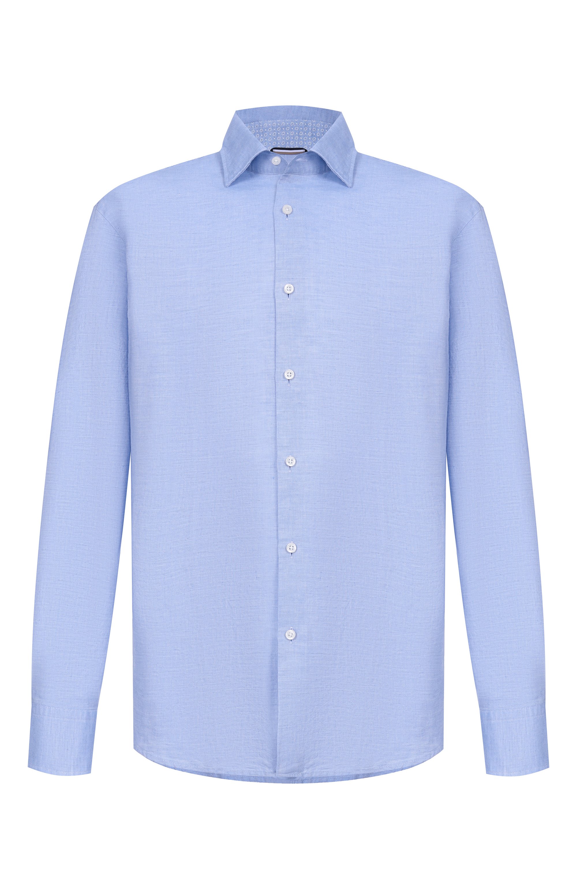 Рубашка изо льна и хлопка BOSS, арт. 50561124, фото 1