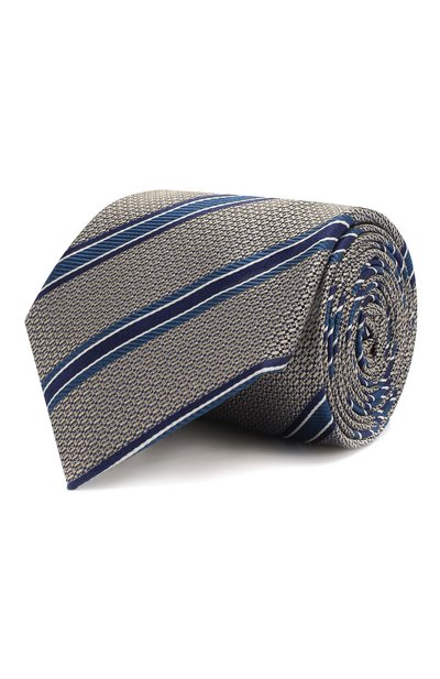 Мужской шелковый галстук CANALI, арт. 18/HJ02079