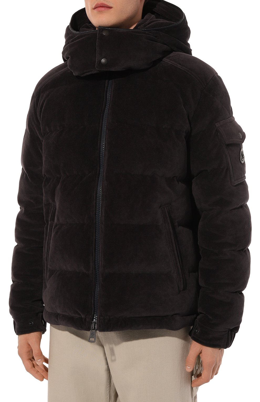 Пуховик maya из вельвета MONCLER, арт. 1A001-67-595HA, фото 3