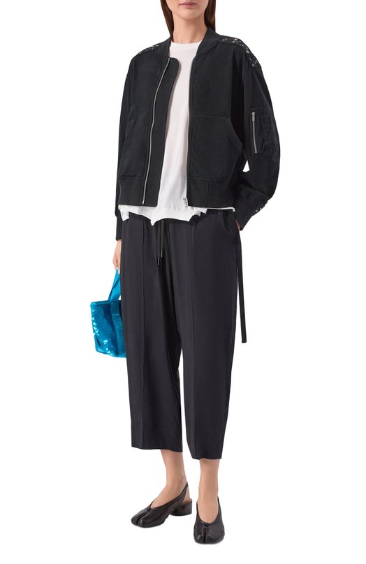 Хлопковая толстовка Undercover UP1F1206 Чёрный  UP1F1206 Фото 2