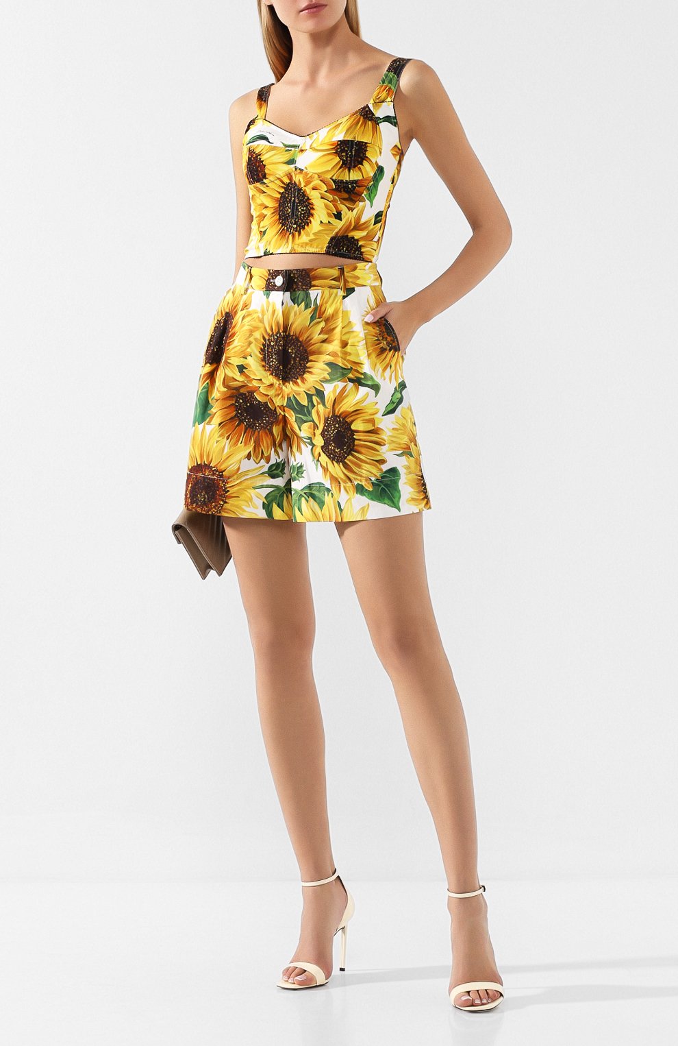 Хлопковые шорты DOLCE & GABBANA, арт. FTAVNT/HS5EB, фото 2
