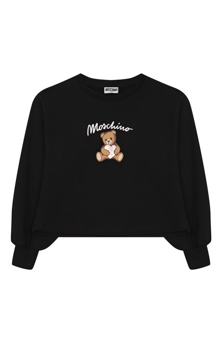 Хлопковый свитшот MOSCHINO, арт. HDF06E/LDA14/10-14