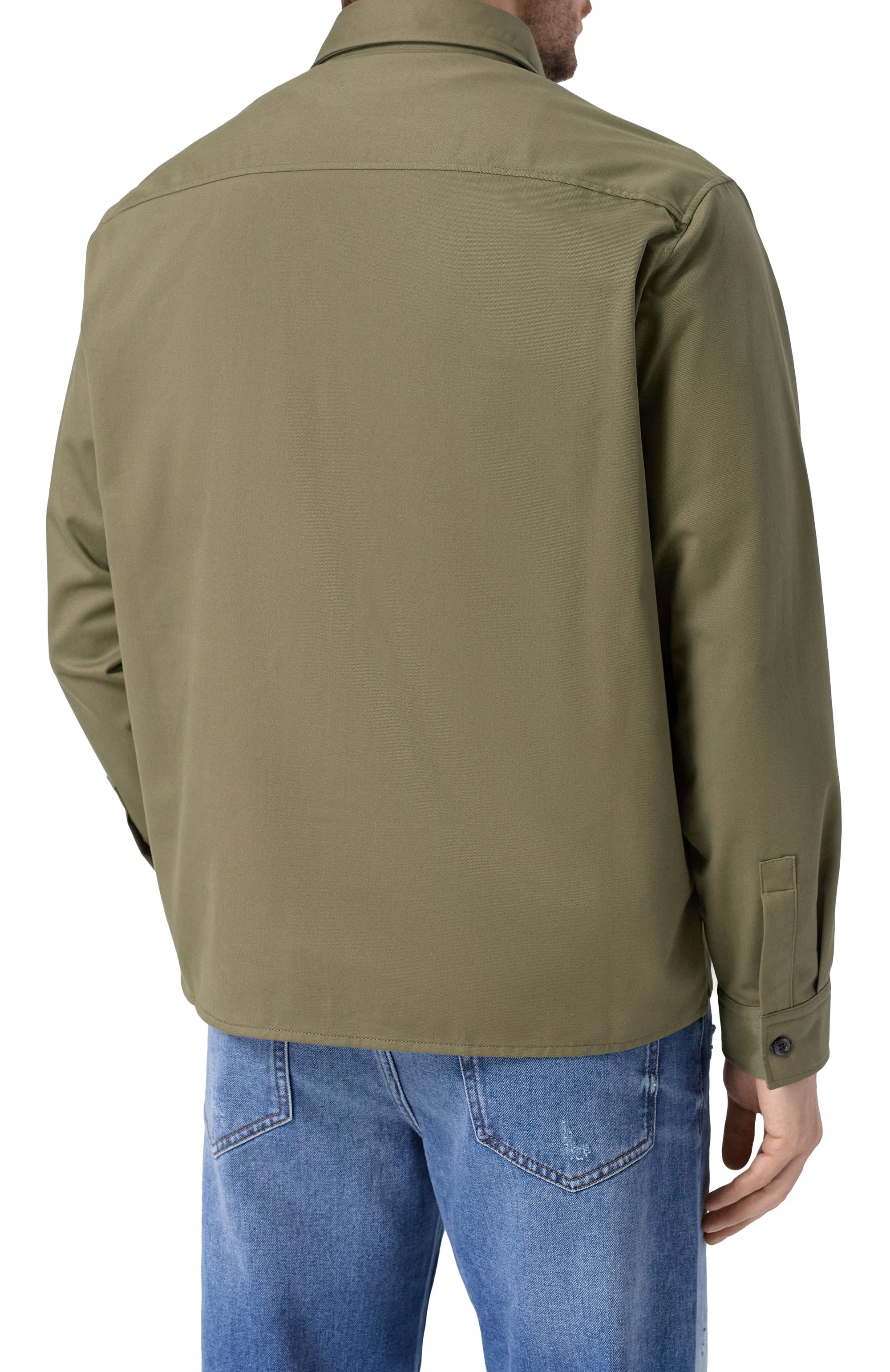 Хлопковая рубашка HUGO BLUE, арт. 50520001, фото 4