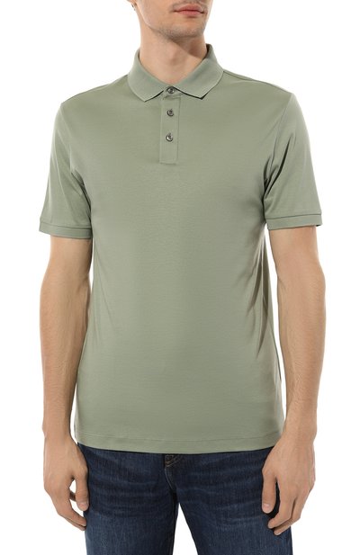 Хлопковое поло BOSS CAMEL, арт. 50494980, фото 3