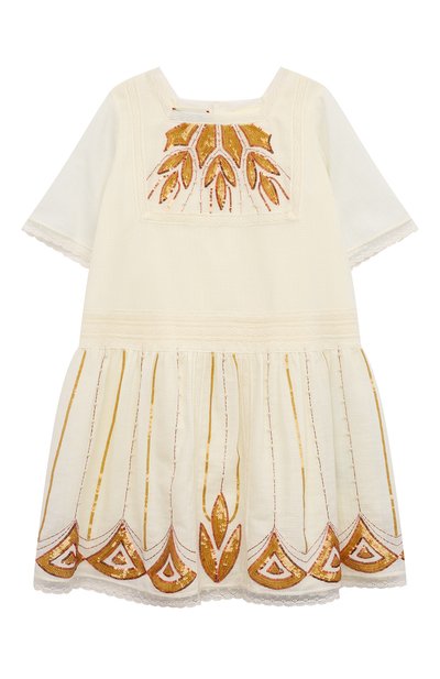 Хлопковое платье GUCCI, арт. 595352 ZADNO, фото 1