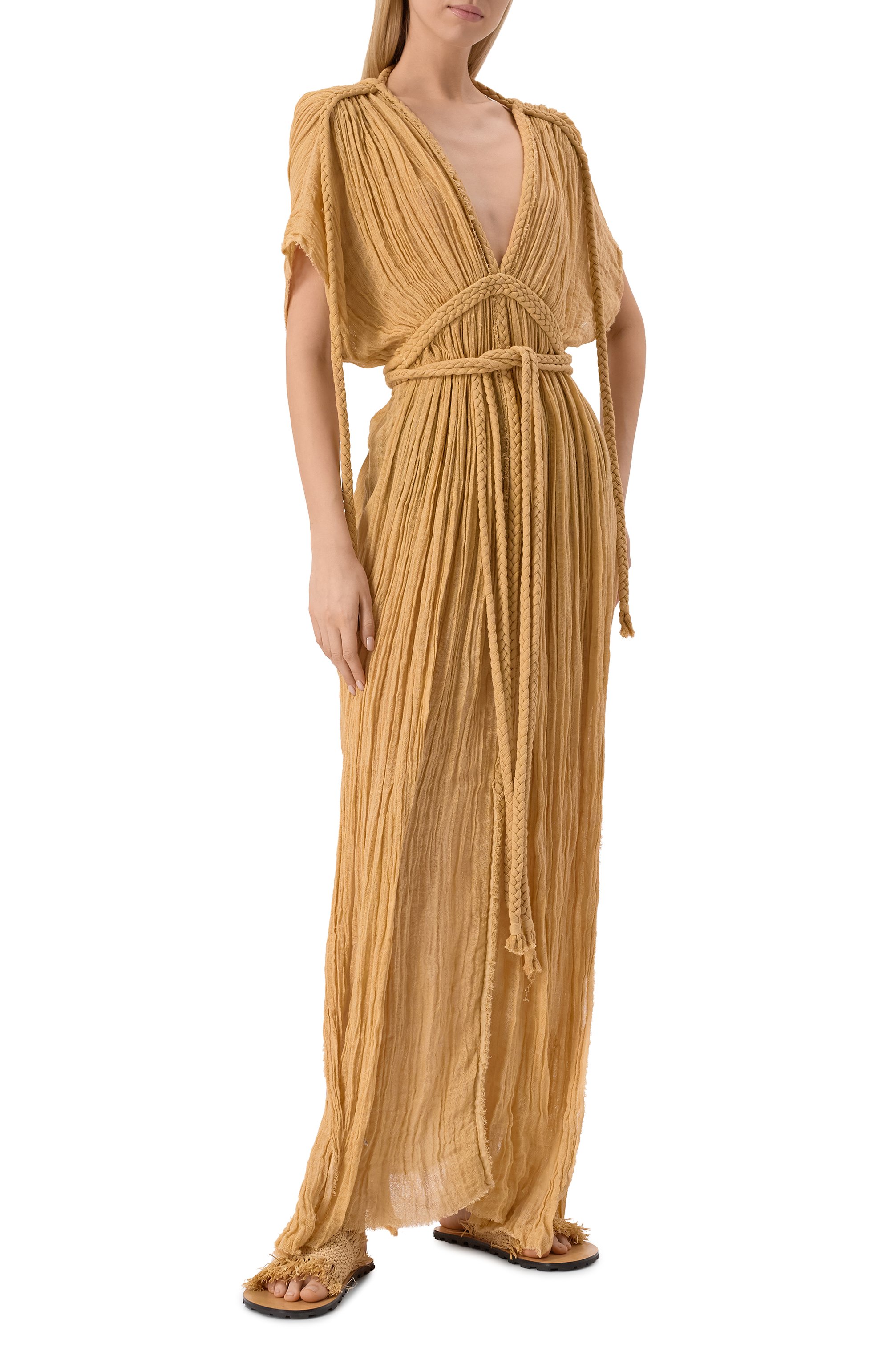 Хлопковая туника KASIA KULENTY, арт. ATHENA G0WN, фото 2