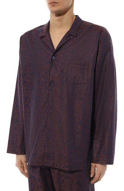 Хлопковая пижама HANRO, арт. 075092, фото 3