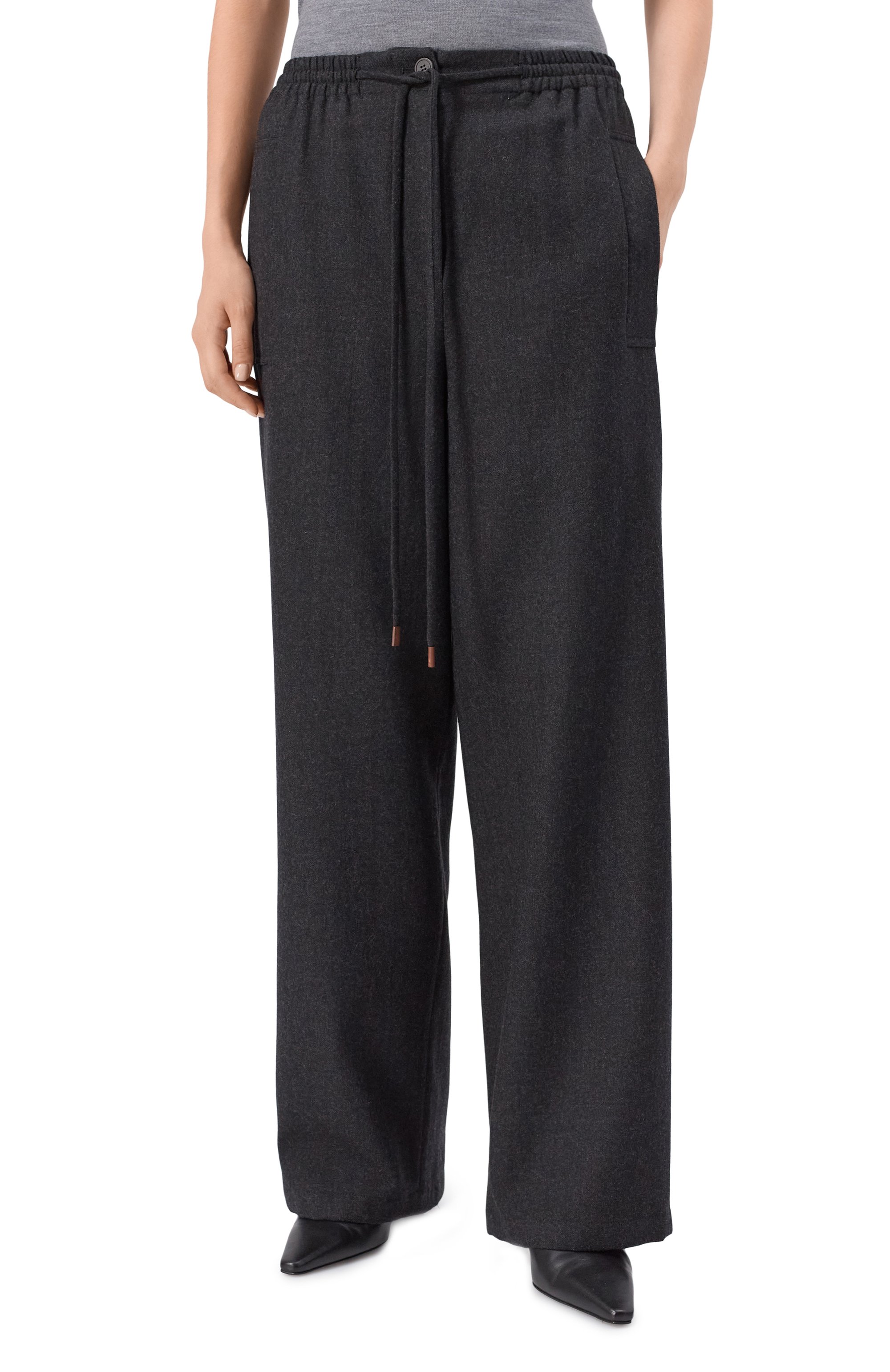 Шерстяные брюки LE17SEPTEMBRE, арт. LS2579PT002ECH, фото 3