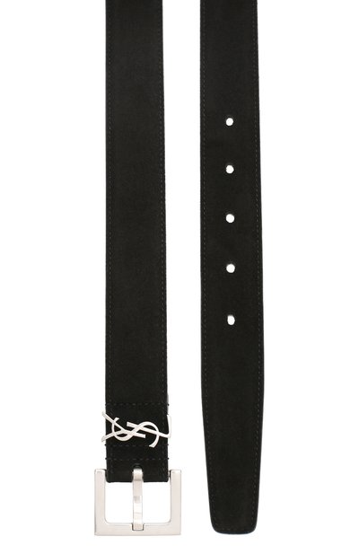 Замшевый ремень SAINT LAURENT, арт. 554773/C200E, фото 2
