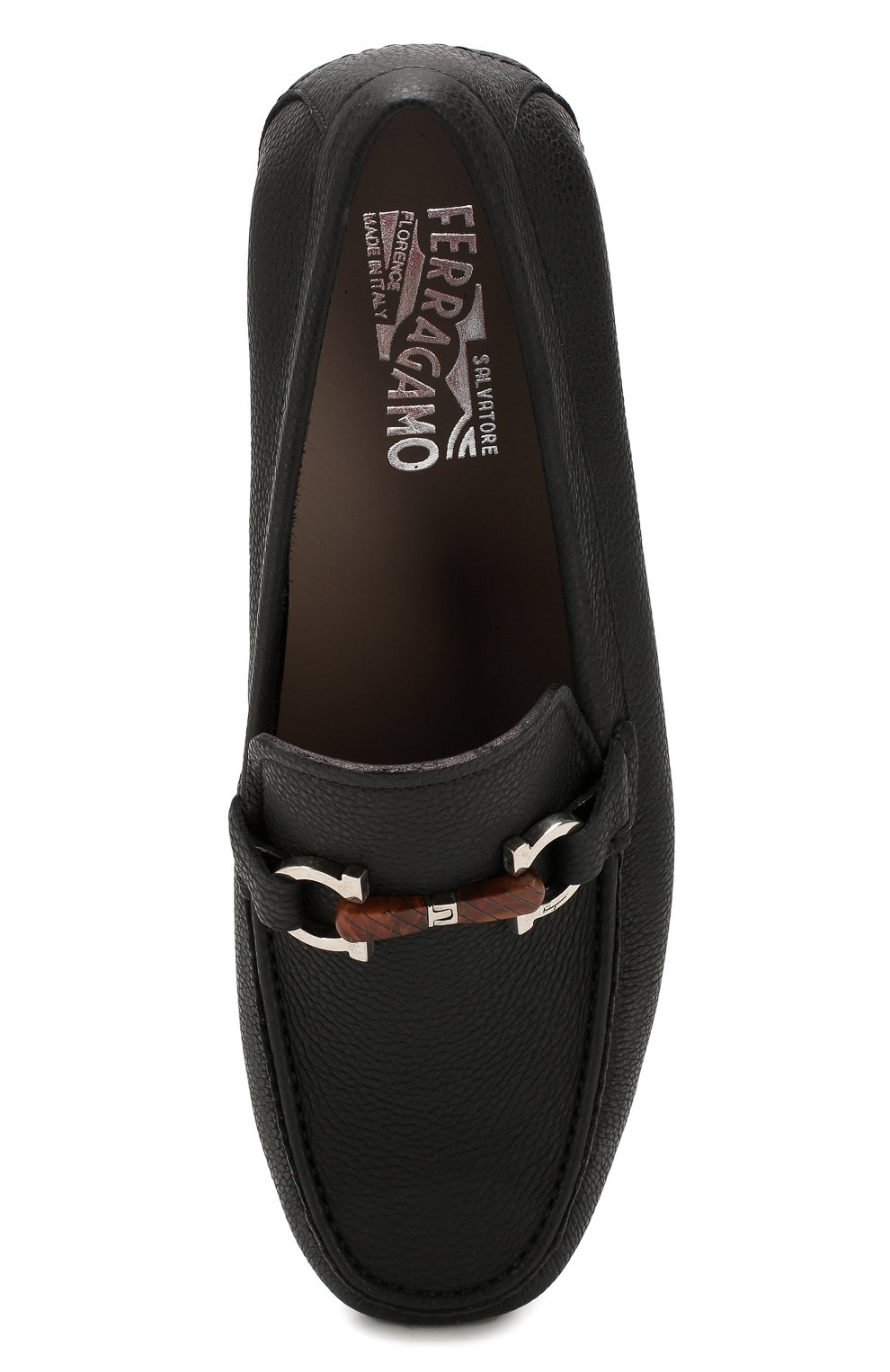 Кожаные мокасины FERRAGAMO, арт. Z-07262923E, фото 5