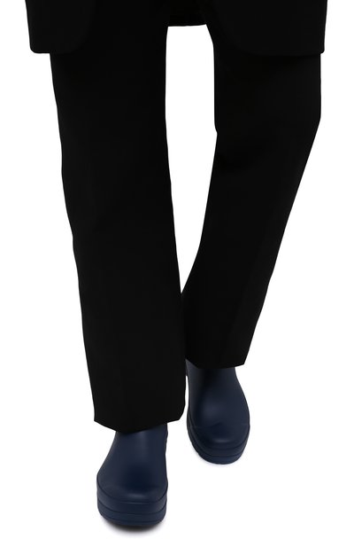 Резиновые сапоги HUNTER темно-синего цвета по цене 11300 руб., арт. MFS9088RMA, фото 3 Резиновые сапоги HUNTER, арт. MFS9088RMA, фото 3