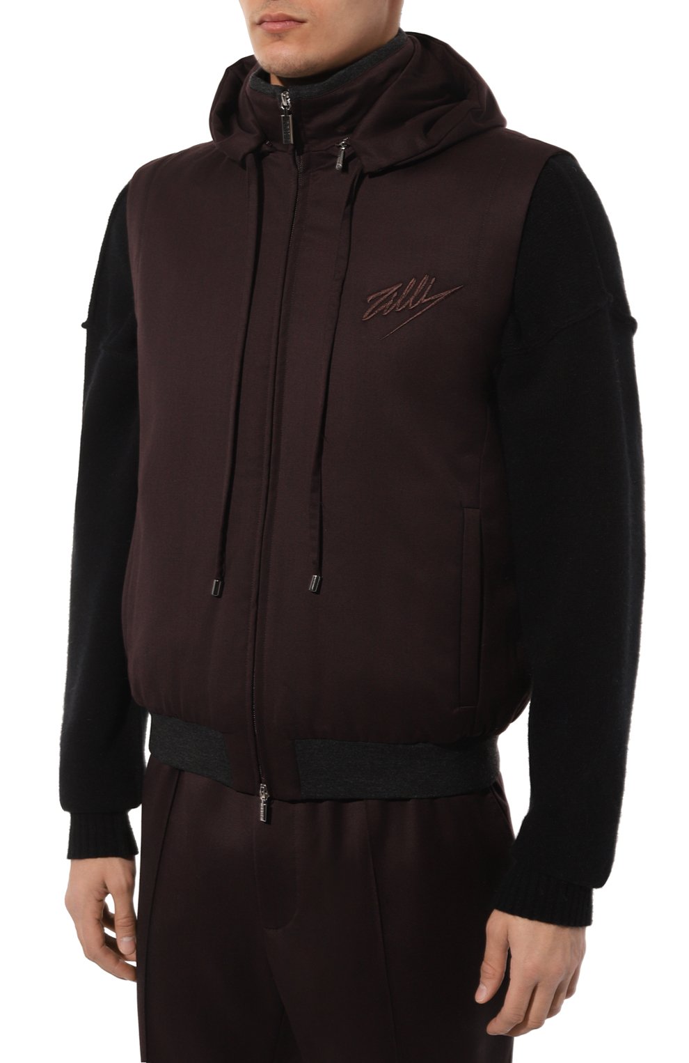 Шерстяной жилет ZILLI, арт. GIL01AZS66036ZS000001, фото 3