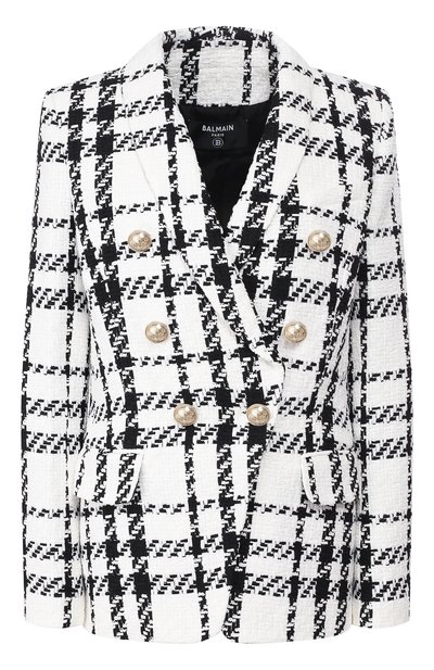 Женский двубортный жакет BALMAIN, арт. TF17471/C227