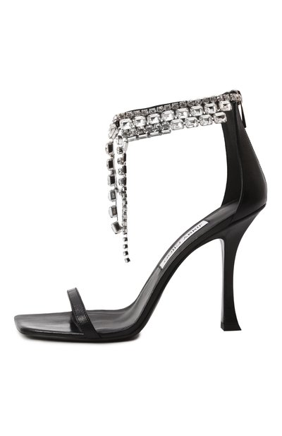 Кожаные босоножки verity 100 JIMMY CHOO, арт. VERITY SANDAL 100/BYK, фото 4