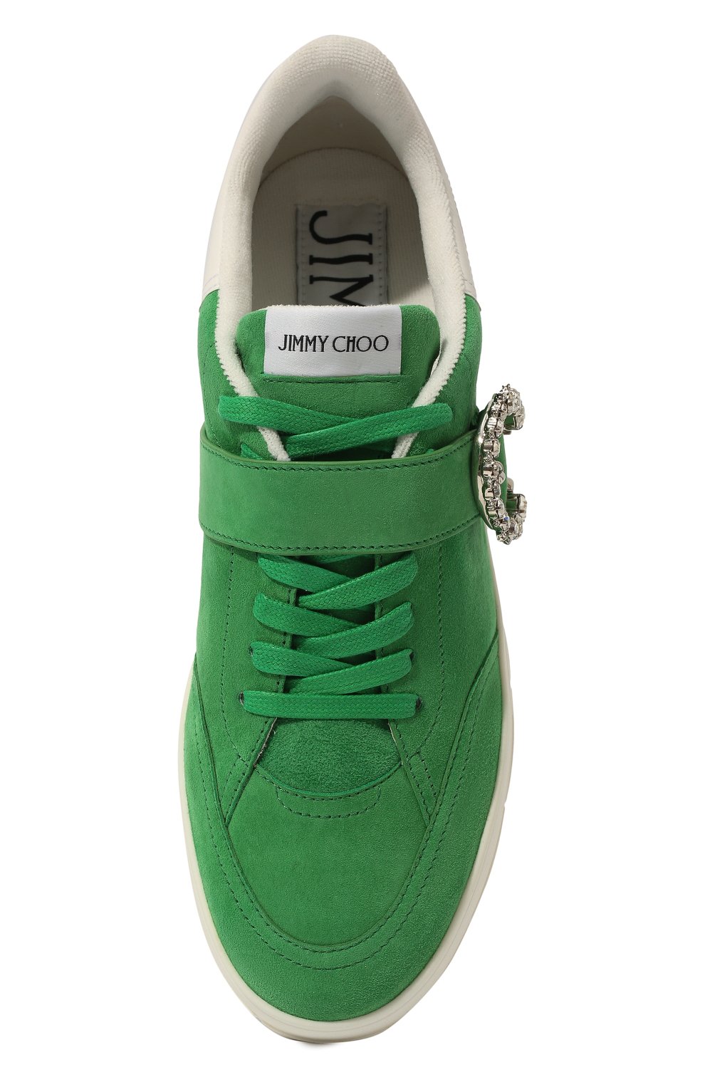 Замшевые кеды osaka JIMMY CHOO, арт. OSAKA LACE UP VCY, фото 6