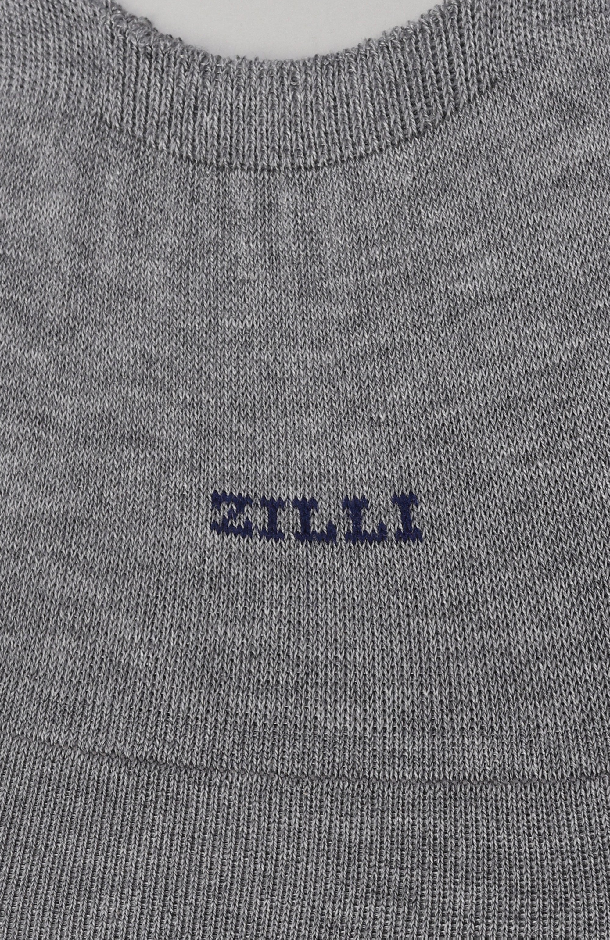 Хлопковые подследники ZILLI серого цвета по цене 5150 руб., арт. SC0005M0100VZL000, фото 2 Хлопковые подследники ZILLI, арт. SC0005M0100VZL000, фото 2