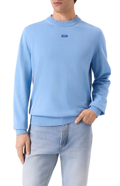Хлопковый джемпер HUGO BLUE, арт. 50514698, фото 3