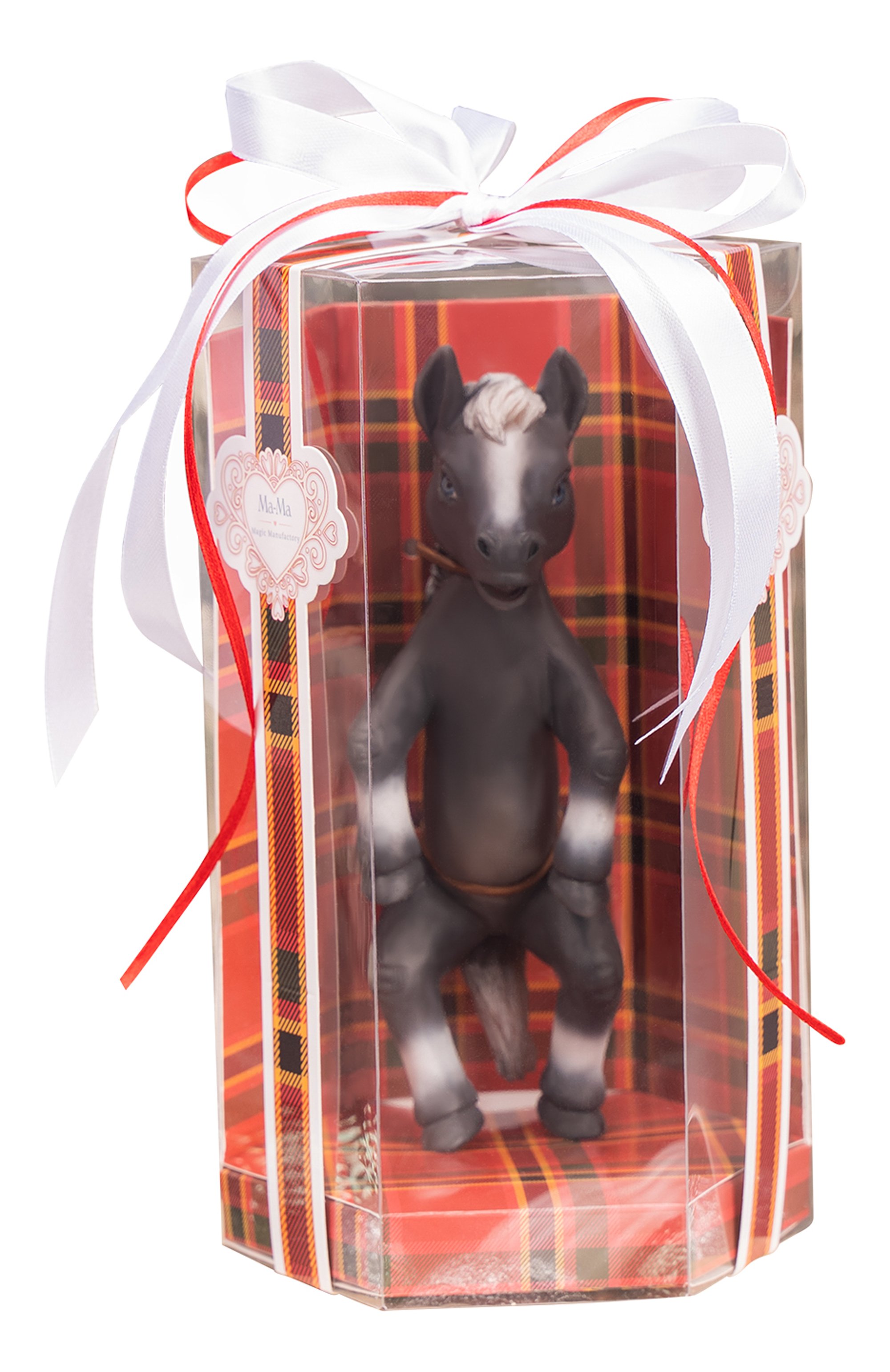 Игрушка лошадь magic history MAGIC MANUFACTORY черного цвета по цене 6230 руб., арт. MHH-0002, фото 1 Игрушка лошадь magic history MAGIC MANUFACTORY, арт. MHH-0002, фото 1