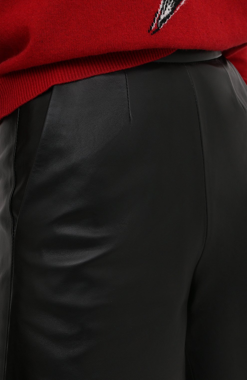 Кожаные шорты REDVALENTINO, арт. UR3NH00R/57M, фото 5