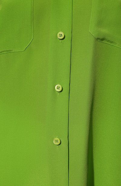 Шелковая рубашка MIU MIU, арт. MK1630-102-F0225, фото 5