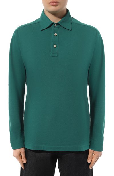 Хлопковое поло KITON, арт. UMCP0SH08801, фото 3