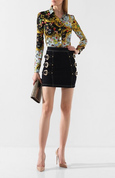Рубашка с принтом VERSACE JEANS COUTURE, арт. B0HUA603-UDP201/S0535, фото 2