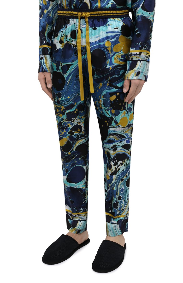 Шелковые домашние брюки DOLCE & GABBANA, арт. GV33HT/FI175, фото 1