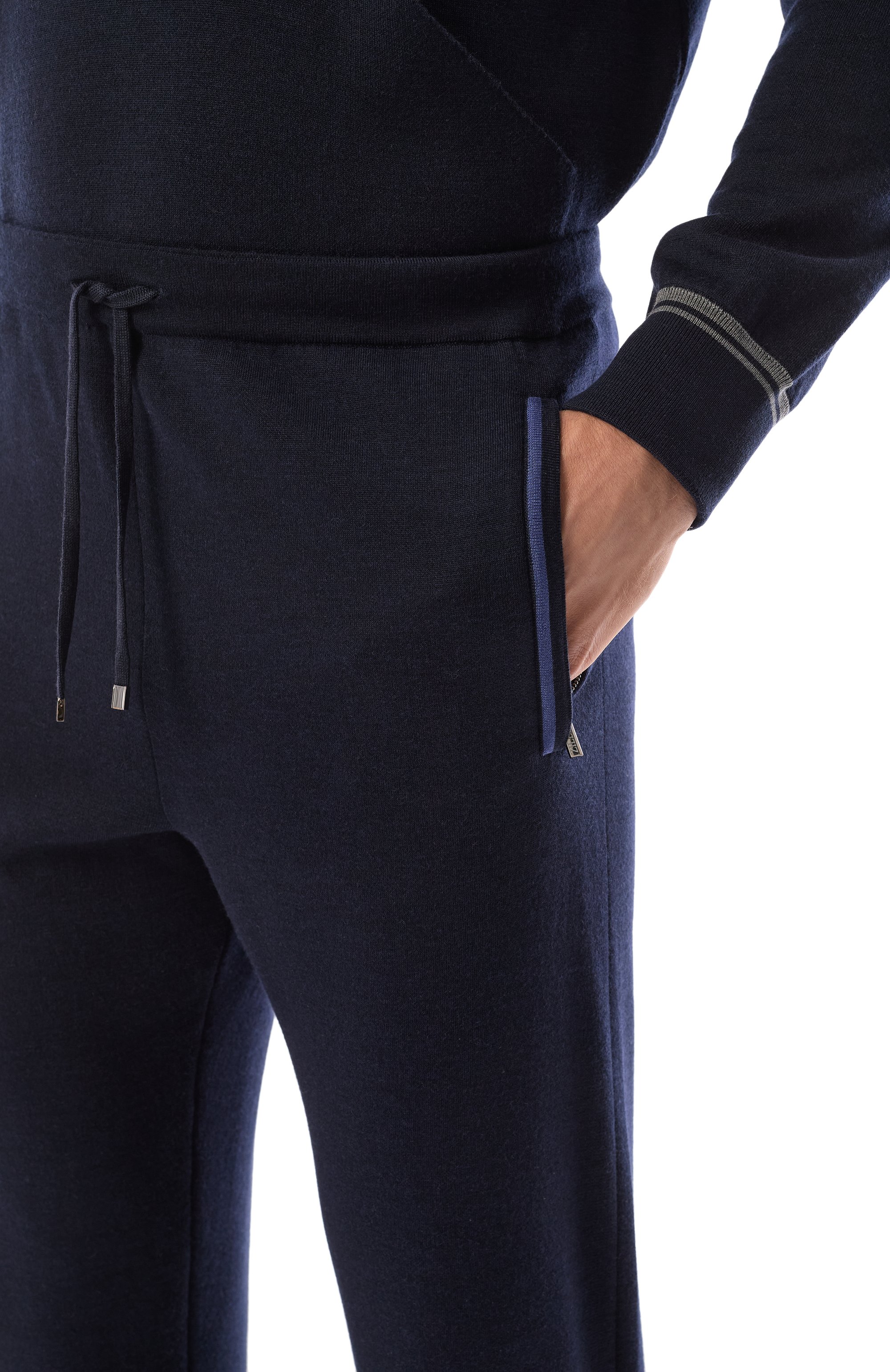 Брюки из шерсти и шелка ZILLI, арт. JSP011M0240VZDTB0, фото 5