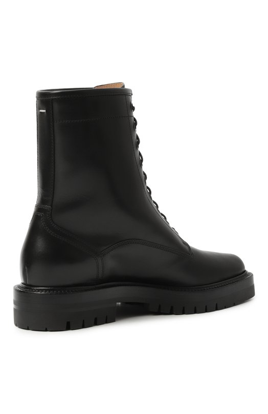 Кожаные ботинки Tabi Maison Margiela S39WU0225/P3292 Чёрный  S39WU0225/P3292 Фото 5