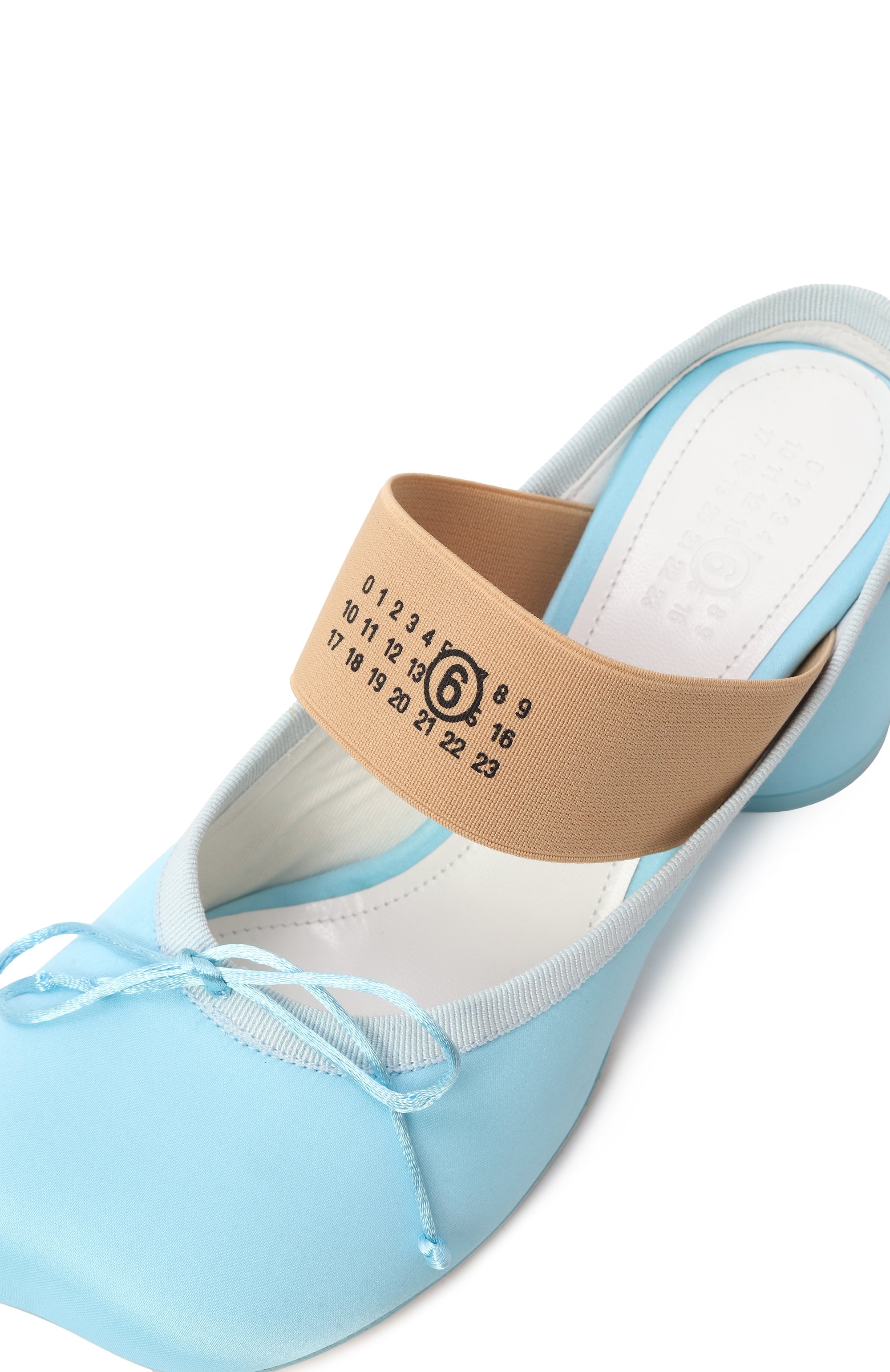 Текстильные мюли MM6, арт. S59WP0200/P5560, фото 7