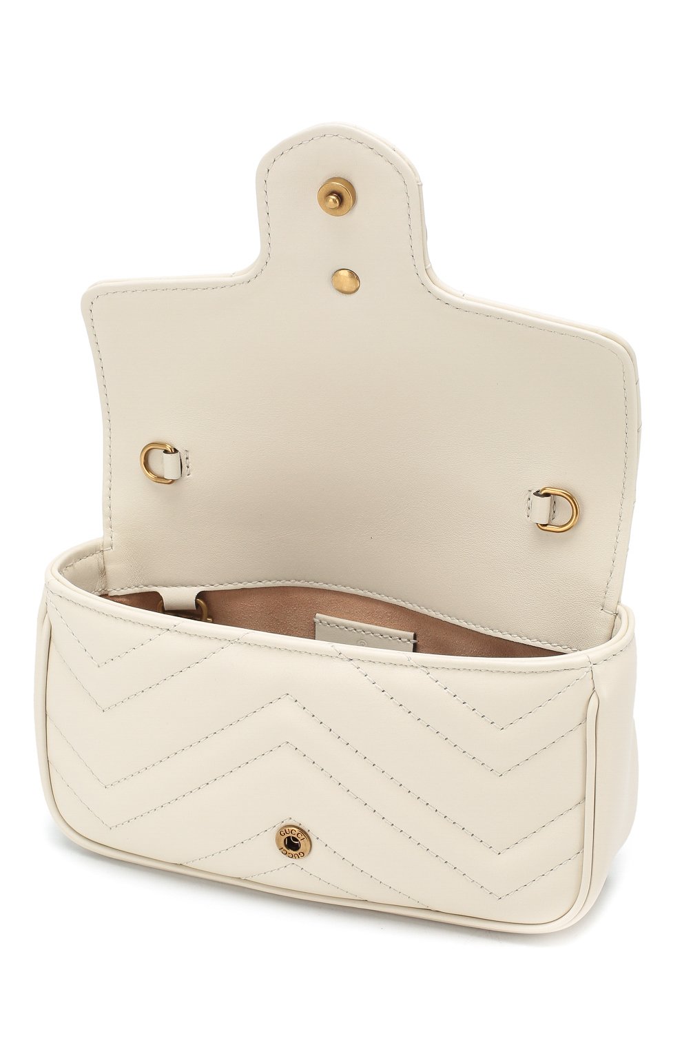 Сумка gg marmont super mini GUCCI, арт. 476433/DSVRT, фото 4