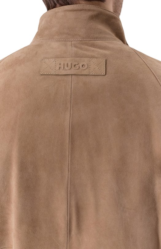 Замшевая куртка HUGO 50553101 Бежевый  50553101 Фото 5