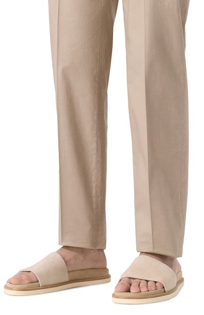 Замшевые шлепанцы BRUNELLO CUCINELLI, арт. MZUSILY236, фото 3